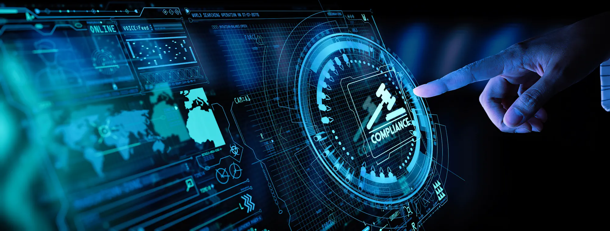 Certification service flyer with compliance checklist