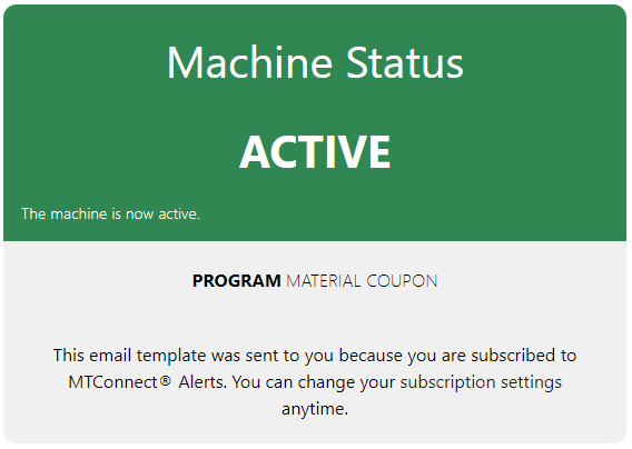 Idle plugin notification example